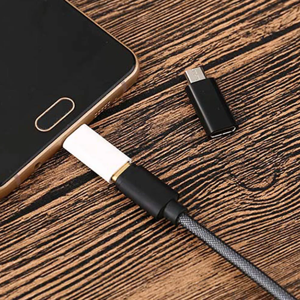 Тип мини с разъемами типа C и Micro USB OTG адаптер Зарядка для Xiaomi 6 8 9 Redmi 4X samsung Galaxy S7 Plus