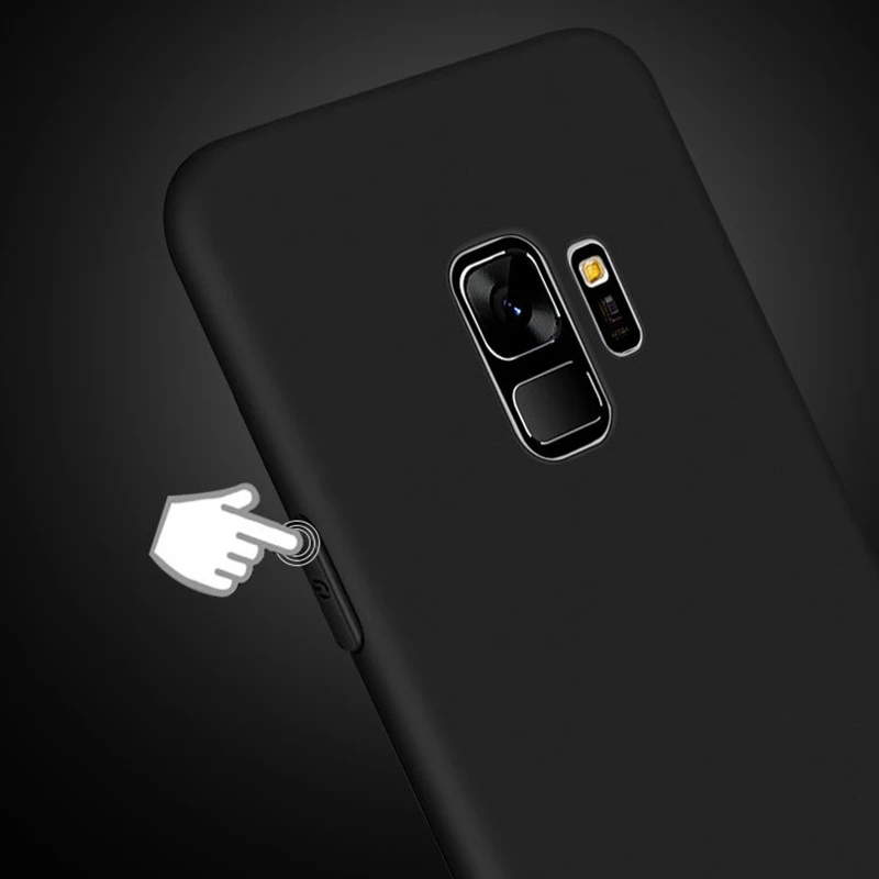 Фото Чехол для Samsung Galaxy S8 S9 Plus S10E note 8 9 A10 A20 A30 A40 A50 A60 A70 A80 A7 2018 M10 M20 M30, матовый Мягкий силиконовый чехол из ТПУ №5