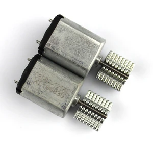 Микро-вибрирующий двигатель с выходной скоростью, 3 В постоянного тока, 2450 А, 18,5 обмин, серебристый Миниатюрный мотор с вибрирующей головкой 11,5*15 * мм