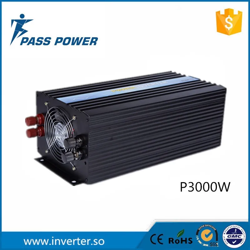 

3000W 24V DC to 220-240V AC Pure Sine Wave Inverter 6000W Peak Power
