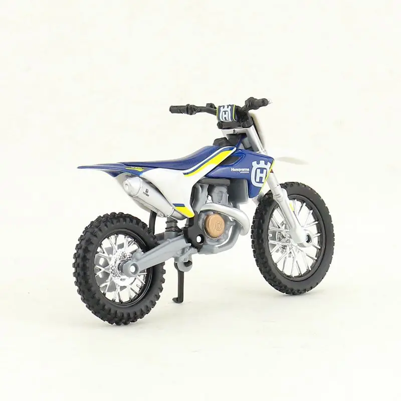 Модель мотоцикла из 1:18 сплава, высокая имитация металла KTM Husqvarna FC 450 беговые игрушки
