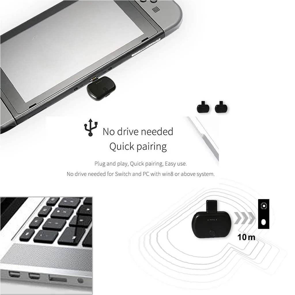 CARPRIE Usb Bluetooth адаптер 5 0 с Type C AptX LL низкой задержкой подключение для Ps4