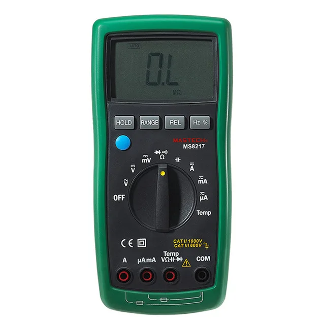 Цифровой Мультиметр MASTECH MS8217 измеритель сопротивления току емкости и температуры|Фарадаметры| |