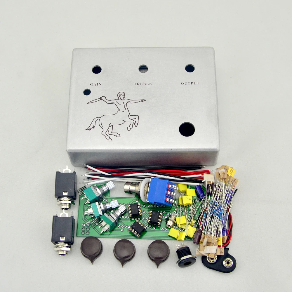 DIY Klon Centaure Overdrive педаль все комплект с 1590BB коробка klon centaure PCB| |