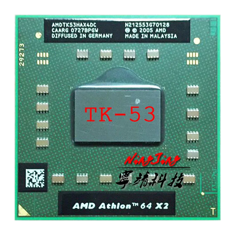 AMD Athlon 64 X2 TK 53 TK53 1 7 ГГц двухъядерный двухпоточный процессор AMDTK53HAX4DC разъем