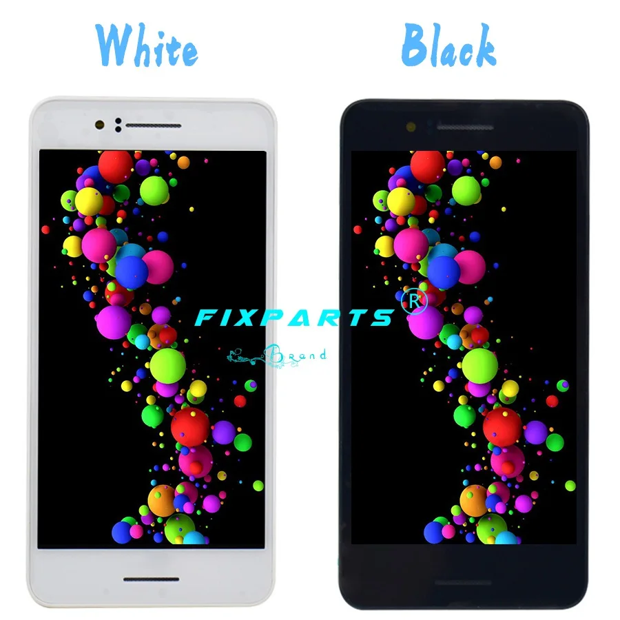 Для HTC Desire 728 LCD 728G Дисплей сенсорный экран дигитайзер сборка с рамкой запасные