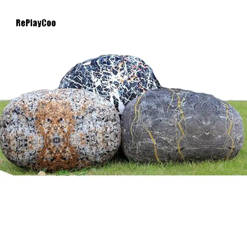 Креативная имитация каменная Подушка галька персонализированные креативные