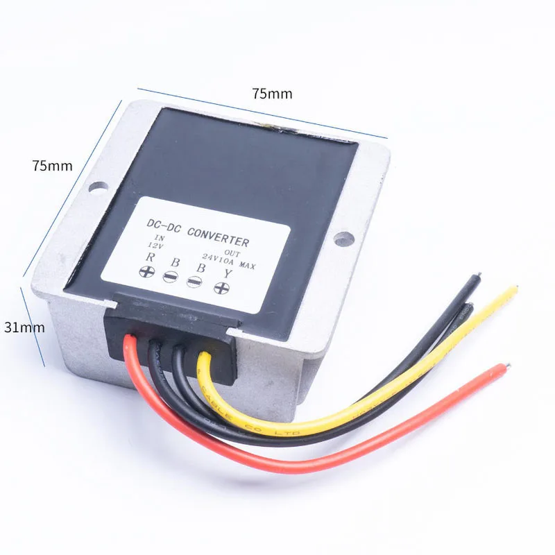 12V TO 24V 10A DC 12 V TO 24 V 3A 5A 8A 10A 12A 15A DC power высококачественный преобразователь понижающий регулятор постоянного тока для Automot - Цвет: 12V TO 24V 10A