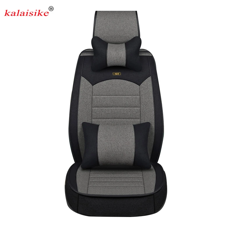 

Kalaisike Flax Universal car Seat covers for Great Wall all models Tengyi C30 C50 Hover H3 H6 H5 car styling auto Cushion