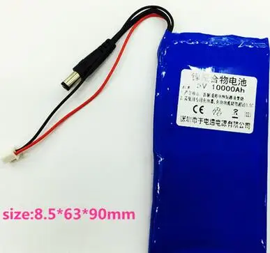 Бесплатная доставка 5V 10000mah литий-полимерный аккумулятор | Электроника