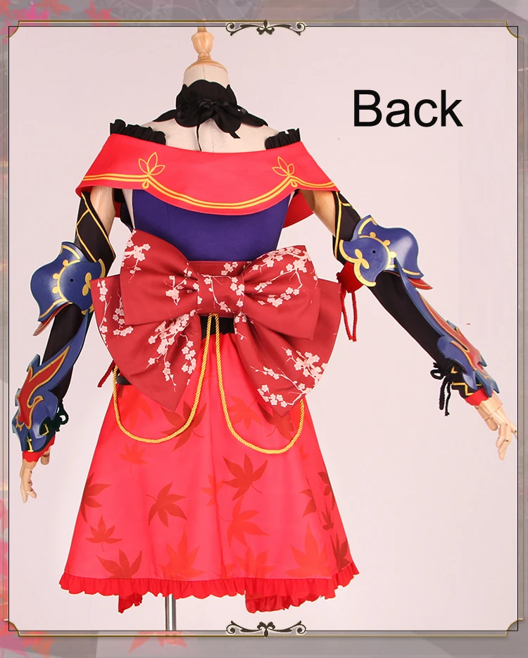 Игра аниме Fate Grand Order Saber Miyamoto Musashi Косплей Костюм Платье FGO униформа наряд костюмы для женщин