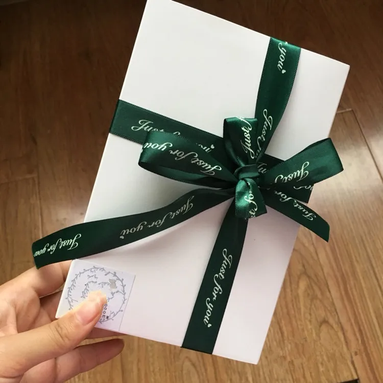 Лента из полиэстера с принтом Just For You лента для украшения свадебной