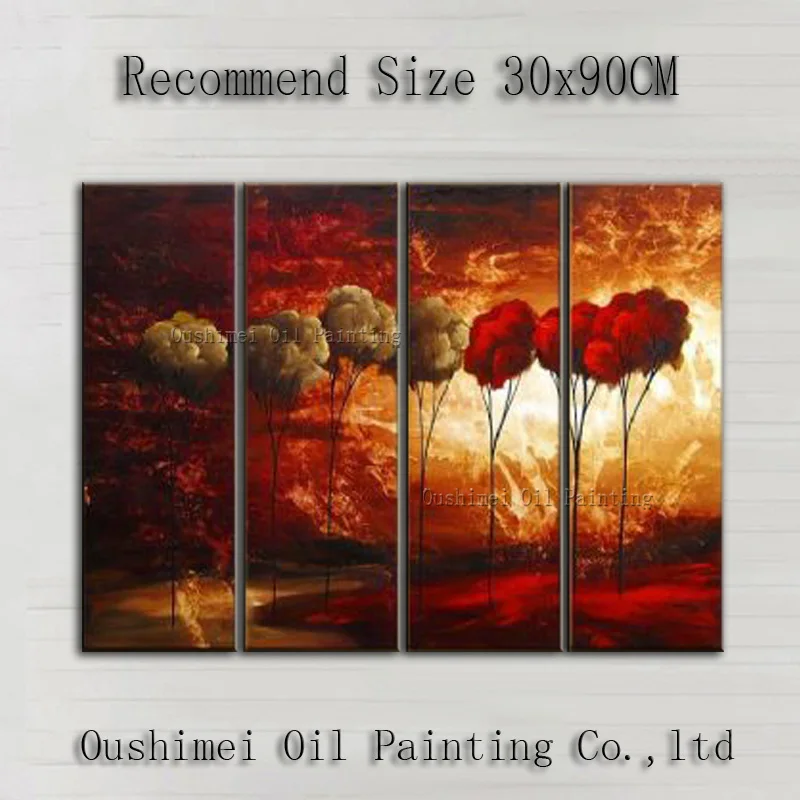 Оптовая цена Прямая поставка высокое качество Современный абстрактный пейзаж