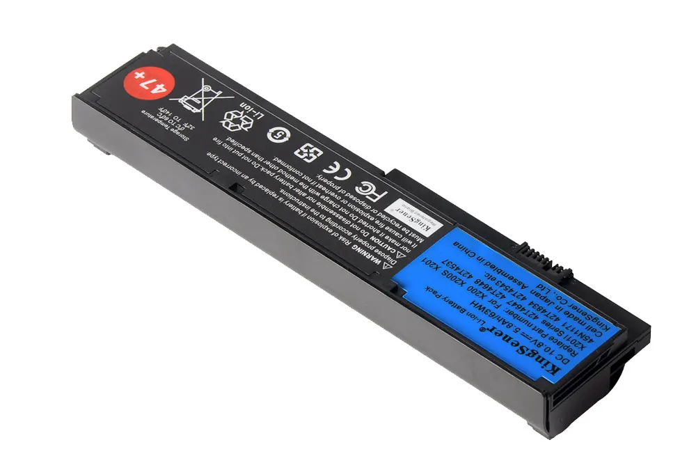 KingSener аккумуляторная батареядля ноутбука IBM/ThinkPad X200 X200S X201 X201I серии для lenovo 42T4834 42T4535 42T4543 42T4650 42T4534