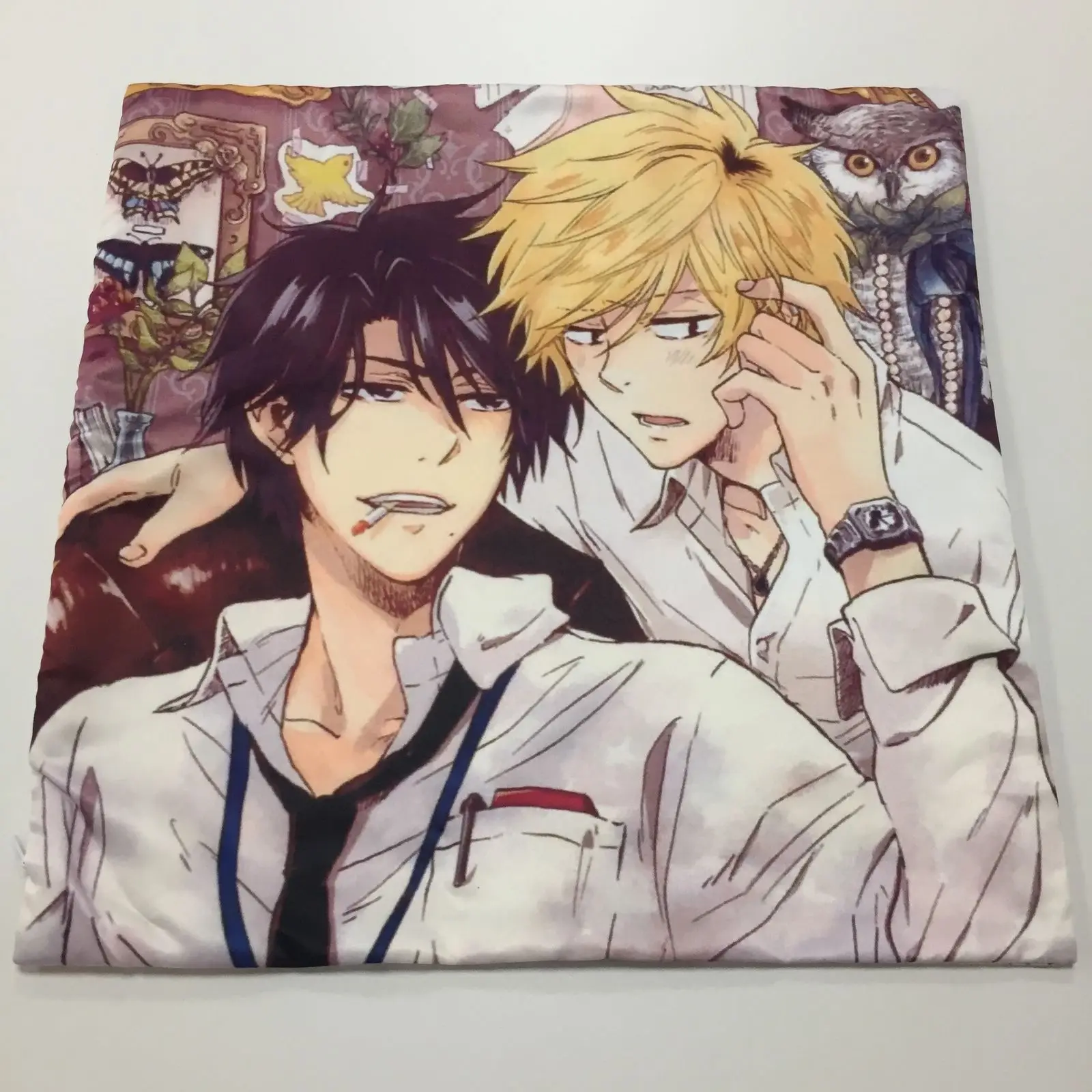 Yaoi аниме Hitorijime My Hero двухсторонняя подушка чехол s обнимающая Подушка