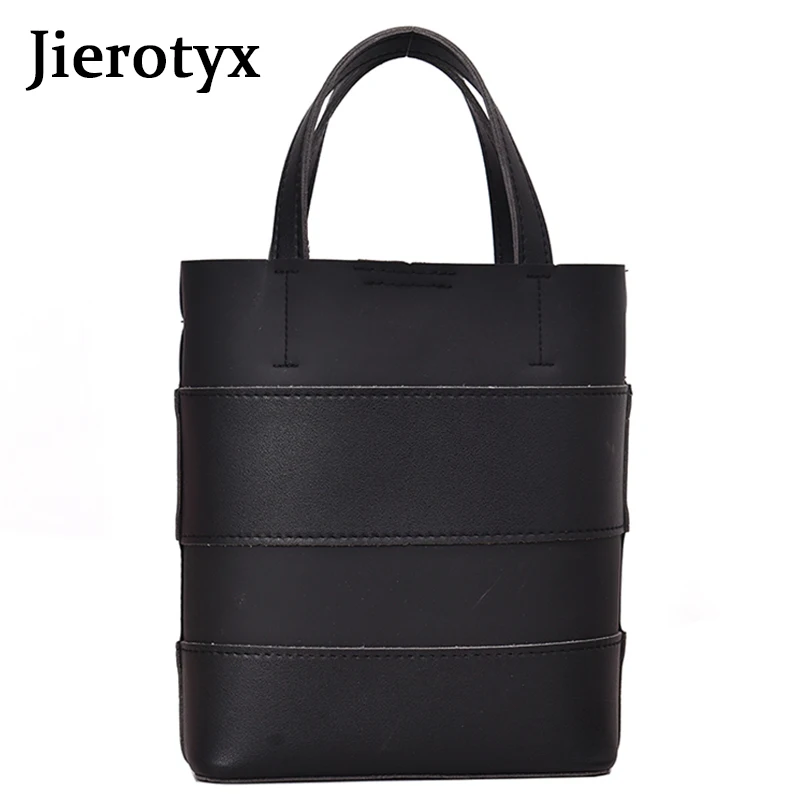 Женская сумка-мессенджер JIEROTYX однотонная Классическая Повседневная сумка из