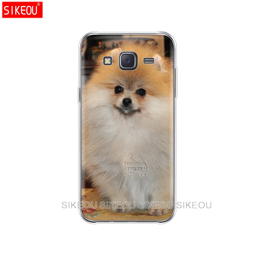 Силиконовый чехол для телефона Samsung Galaxy J1 J2 J3 J5 J7 MINI 2016 2015 prime cute dogs perro pomeranian