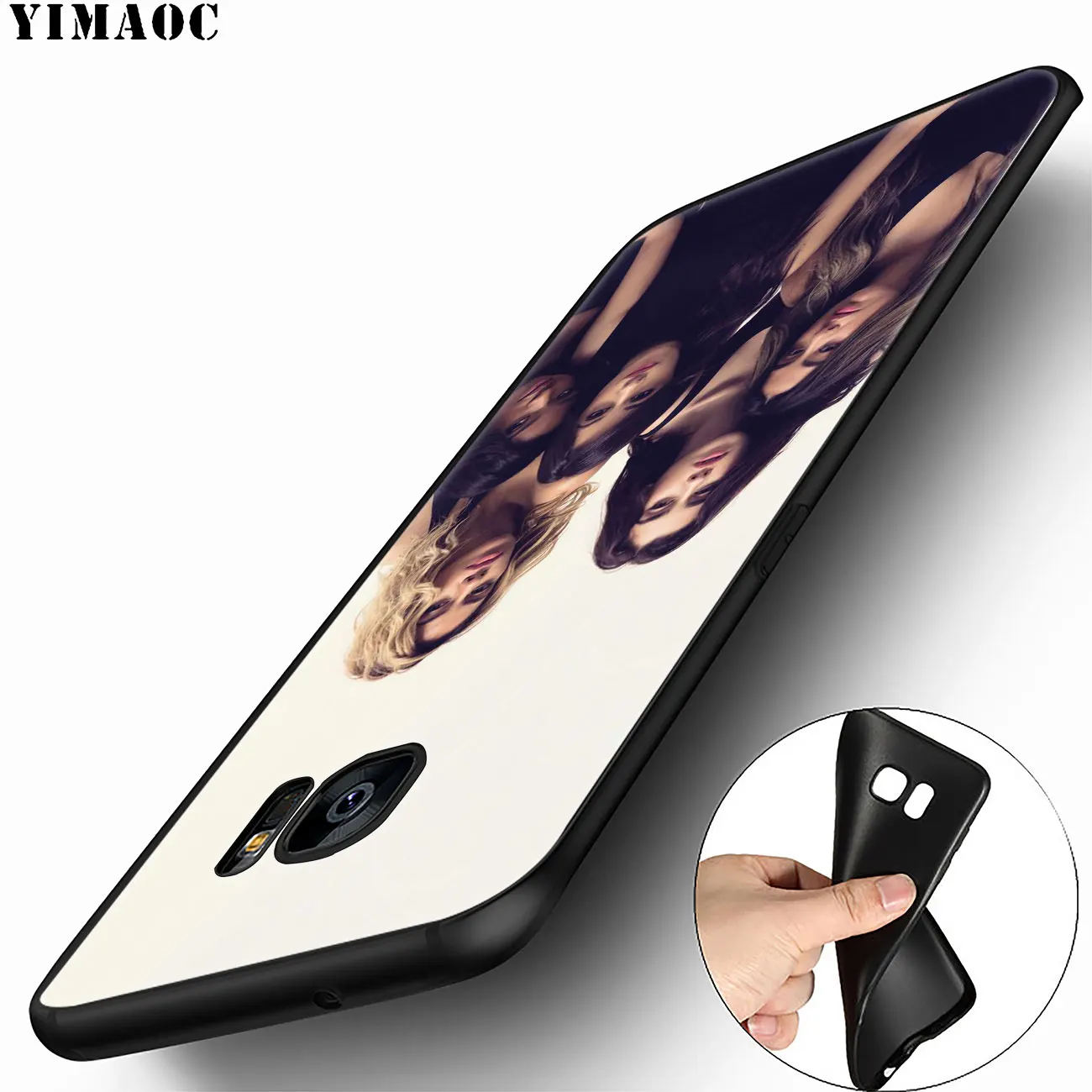 Мягкий силиконовый чехол YIMAOC 5h для Samsung Galaxy S20 Ultra S10 Lite S9 S8 Plus S7 Edge S10e|Бамперы| |