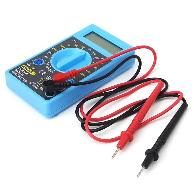 Цифровой Вольтметр Омметр с ЖК-дисплеем и автоматическим диапазоном измеритель