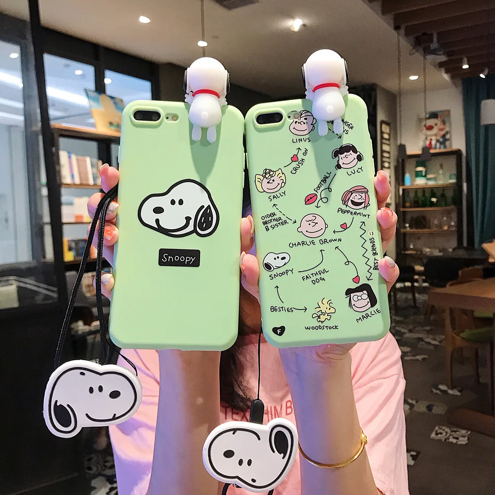 SANGOLD милый аниме мягкий силиконовый кожух чехол для мобильного телефона iphone X XR XS