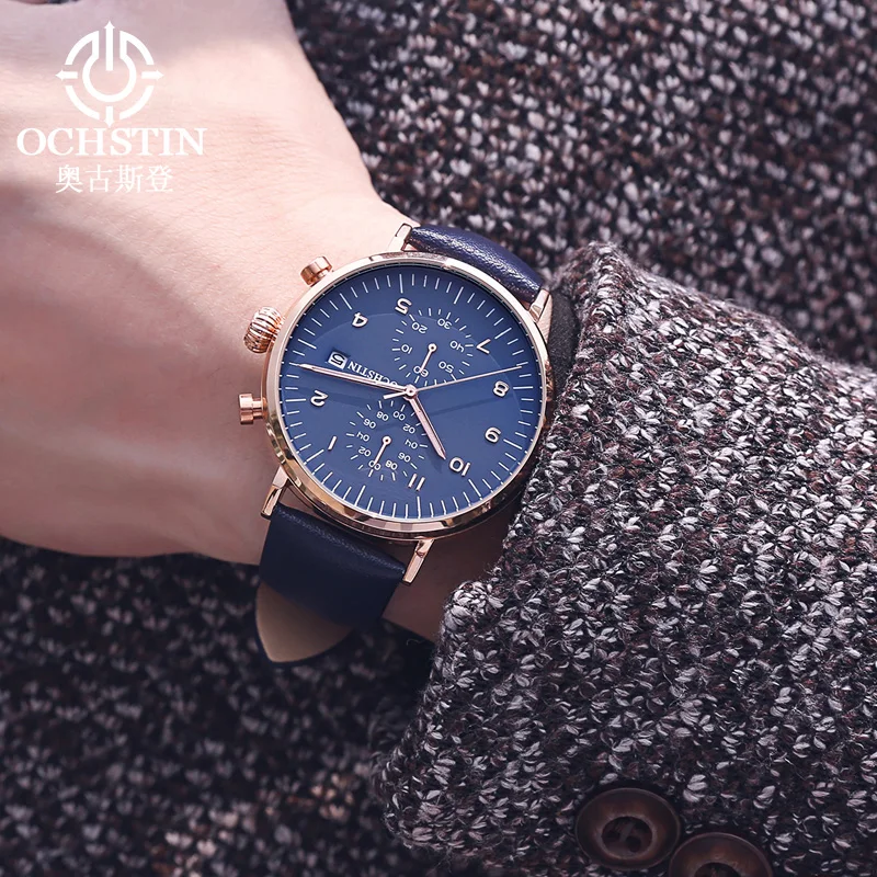 Часы мужские кварцевые в деловом стиле 2017 | Наручные часы