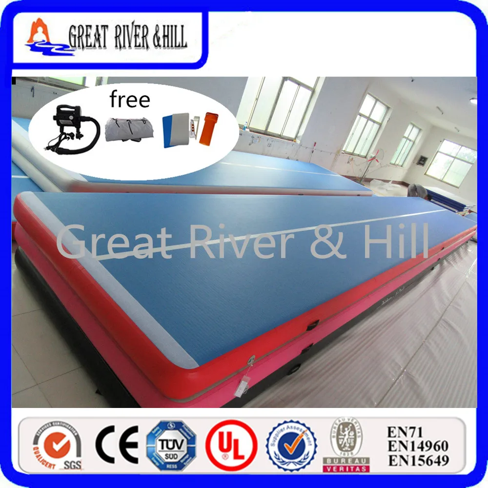 

Great river & hill новый дизайн воздушная дорожка 15 м x 2 м x 20 см Тренировочный Коврик Спортивный Коврик для домашнего использования с
