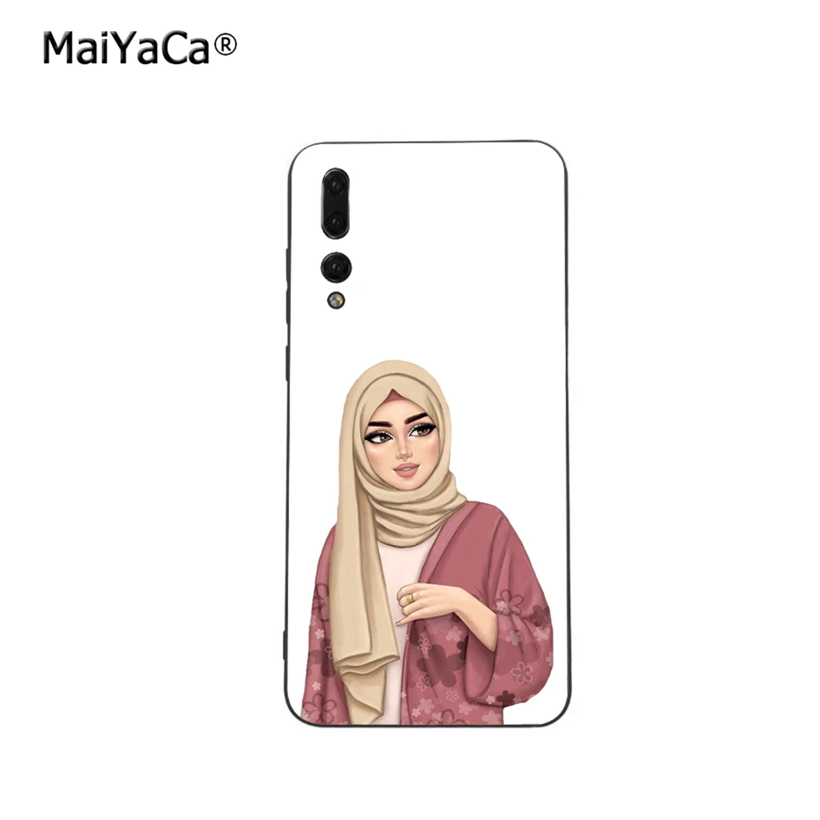 B6194 muslim islamic girls phone case for Huawei P20 P30 Pro P10 plus P9 Mate 10 lite 20 pro Honor view 10 Y7 prime Y9 Enjoy9 - Цвет: B6194