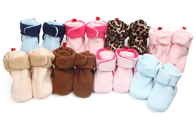 Kidadndy/Лидер продаж; Boots12-color для маленьких мальчиков и девочек; обувь для малышей с высоким голенищем; нескользящая обувь для детей 0-1 лет с мягкой подошвой; TDS44