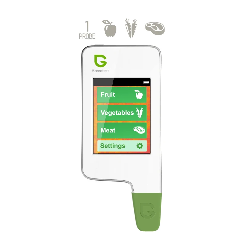 Greentest 2 Цифровой Еда нитратный тестер измерители концентрации фрукты овощи мясо анализаторы забота о здоровье окружающей среды детектор
