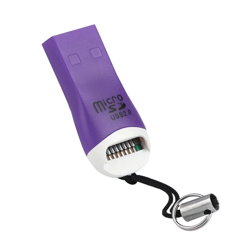 Новый высокоскоростной USB 2 0 Мини Micro SD T-Flash TF M2 Устройство для чтения карт памяти