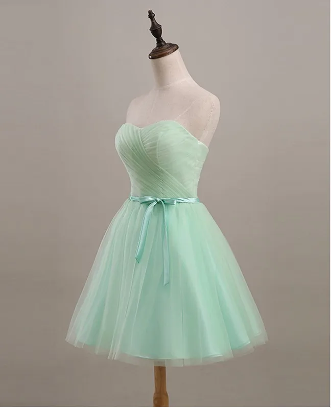 Летнее платье подружки невесты мятно зеленые платья сексуальное короткое без