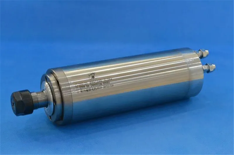 

3HP 2.2kw 24000RPM ER20 water cooling Woodworking AC Spindle motor 85mm 4 bearings 220VAC 8A 400hz CNC Router