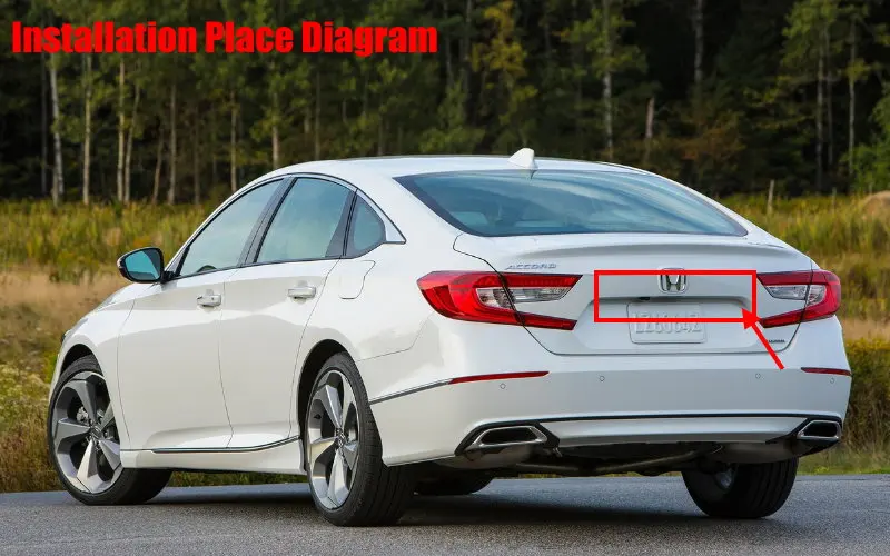 Liislee Автомобильная камера заднего вида для Honda для Accord /камера заднего вида/HD CCD/камера освещения номерного знака