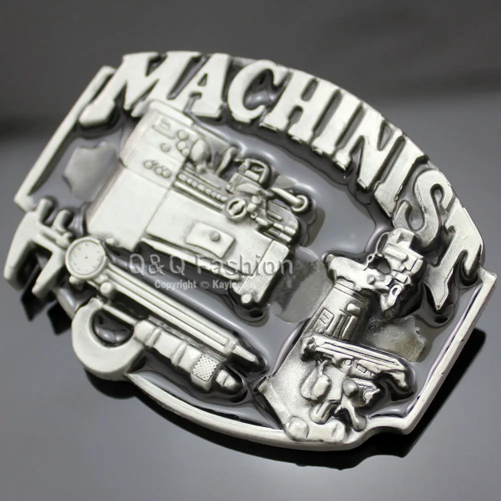 Новые Модные Винтажные посеребренные 3D машинисты инструменты для рабочего