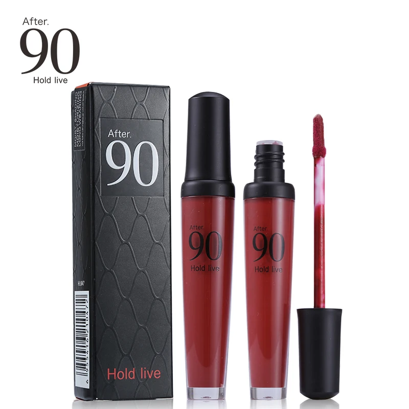 Стойкая водостойкая жидкая губная помада HOLD LIVE нюдовый блеск для губ макияж