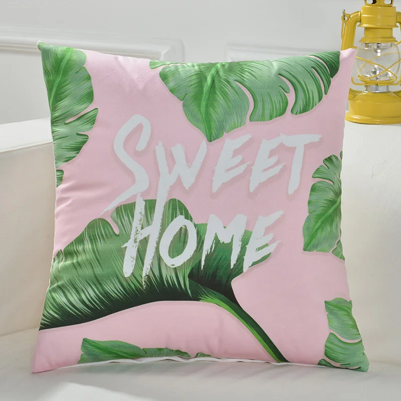 Чехол для подушки в скандинавском стиле с принтом фламинго 18x18 дюймов 45x45 см | Дом