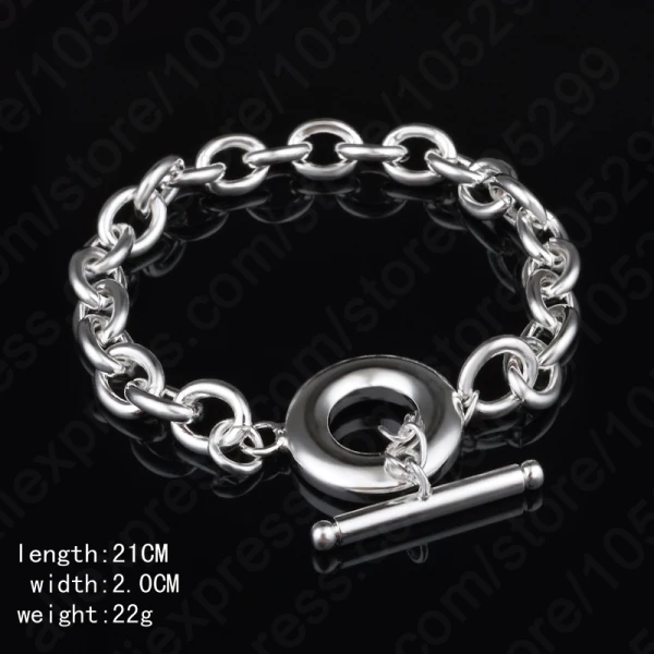 Женский широкий браслет из серебра 925 пробы|bangle brand|wholesale banglebangle bracelet |