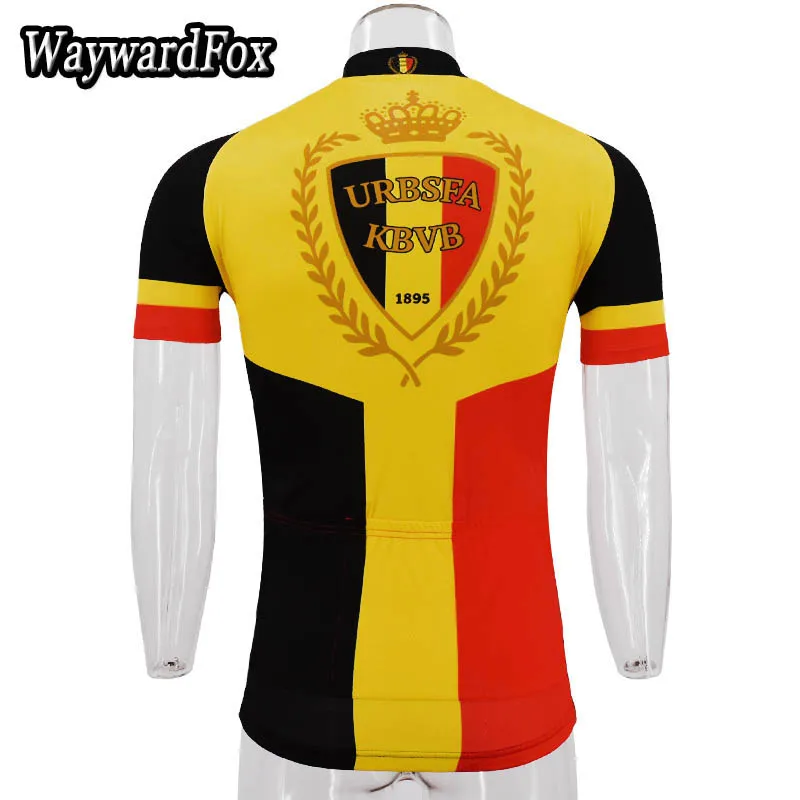 Новинка 2018 Мужская одежда для велоспорта команды Бельгии/велосипедная с