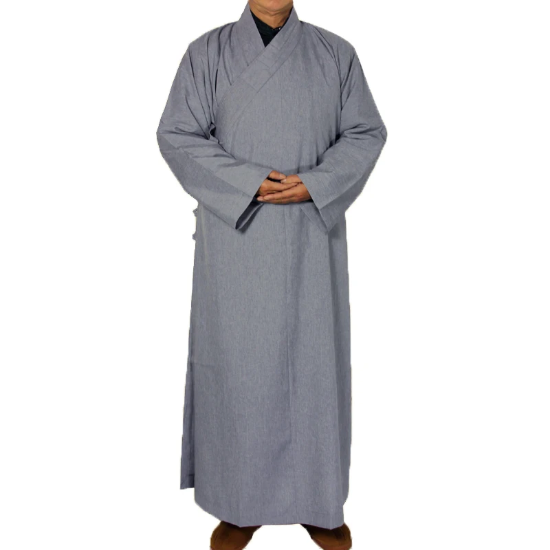 2 вида цветов шаолин храмовый костюм буддийский халат платье дзен буддизм одежда