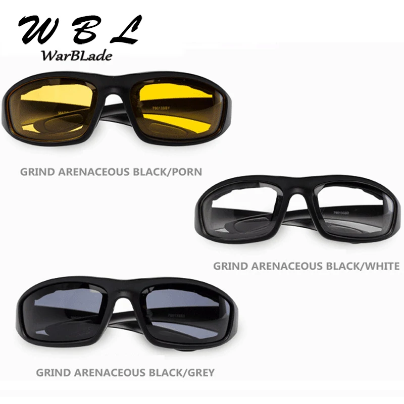 

Мужские солнцезащитные очки WarBLade, унисекс, желтые линзы, солнцезащитные очки, очки ночного видения, очки для вождения автомобиля, женские оч...