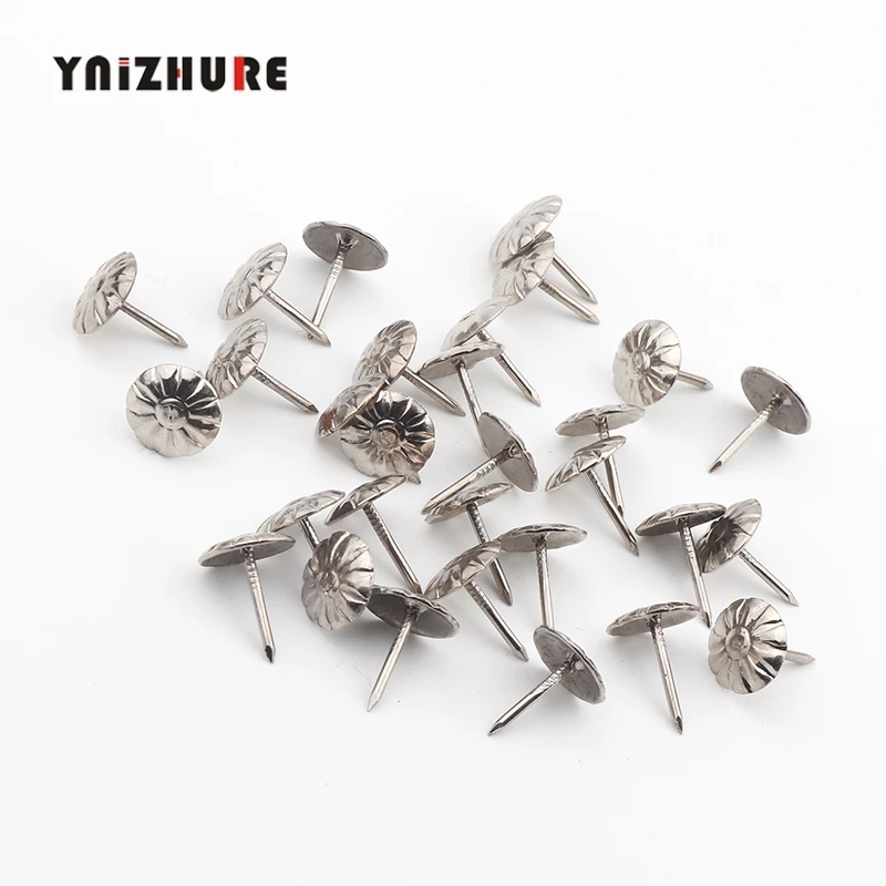 100 шт античные с серебристым обивочные гвозди для ювелирных изделий подарок вина