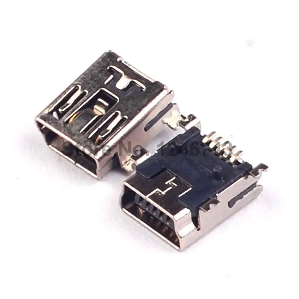 10 шт. SMD Micro 5 pin USB гнездо Чип Разъем | Обустройство дома