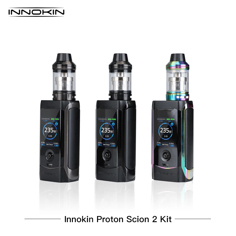 Новый электронный кальян Innokin Proton Scion 2 TC Kit W/235W MOD 5ml Tank 235W набор чипсета