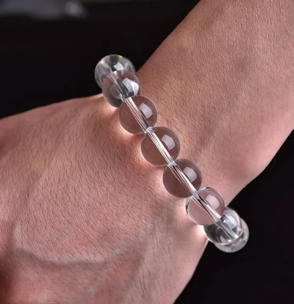 

Natural quartz crystal bracelet