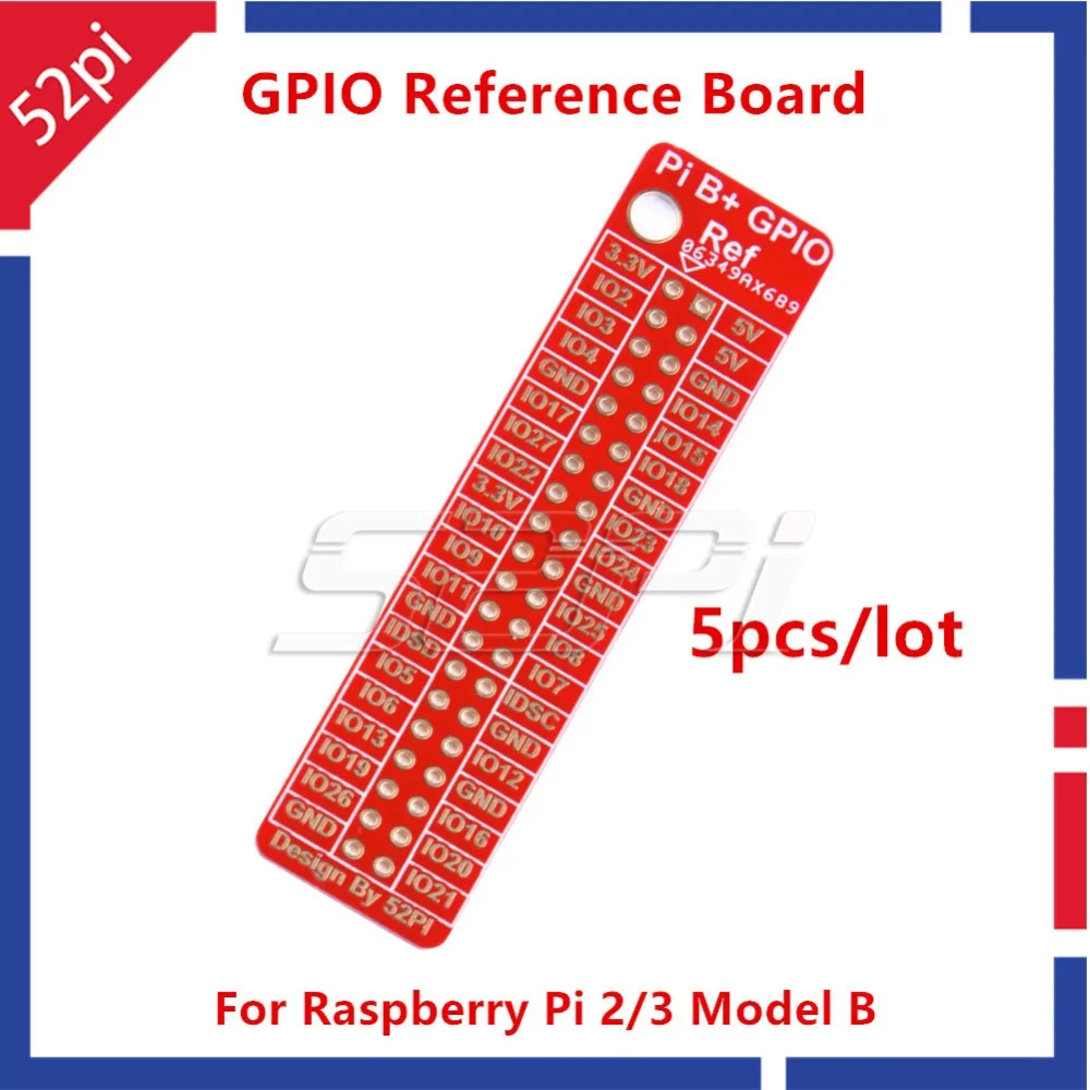 52Pi оригинальный GPIO Справочная плата для Raspberry Pi 2/3 Модель B|board pi|board raspberryraspberry pi gpio |