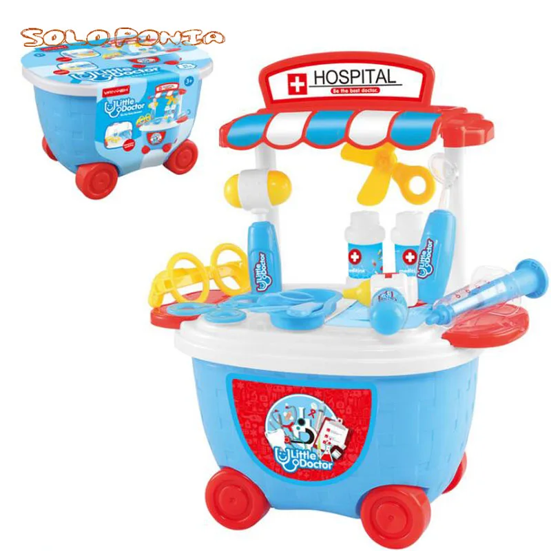 30 шт./компл. креативный врачебный медицинский игровой набор чехол с рисунком