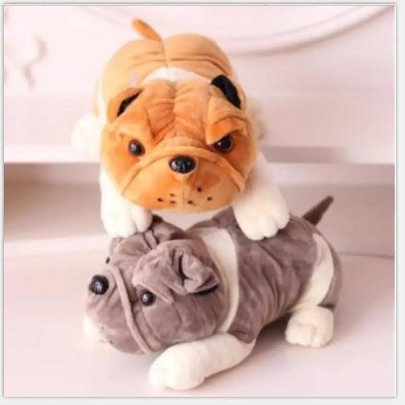 

1pc 20cm Bulldog Shar Pei Dog Plush Toy ,Soft Doll ,Super Quality Low Price ,Best Gift For Kid,Hot Selling