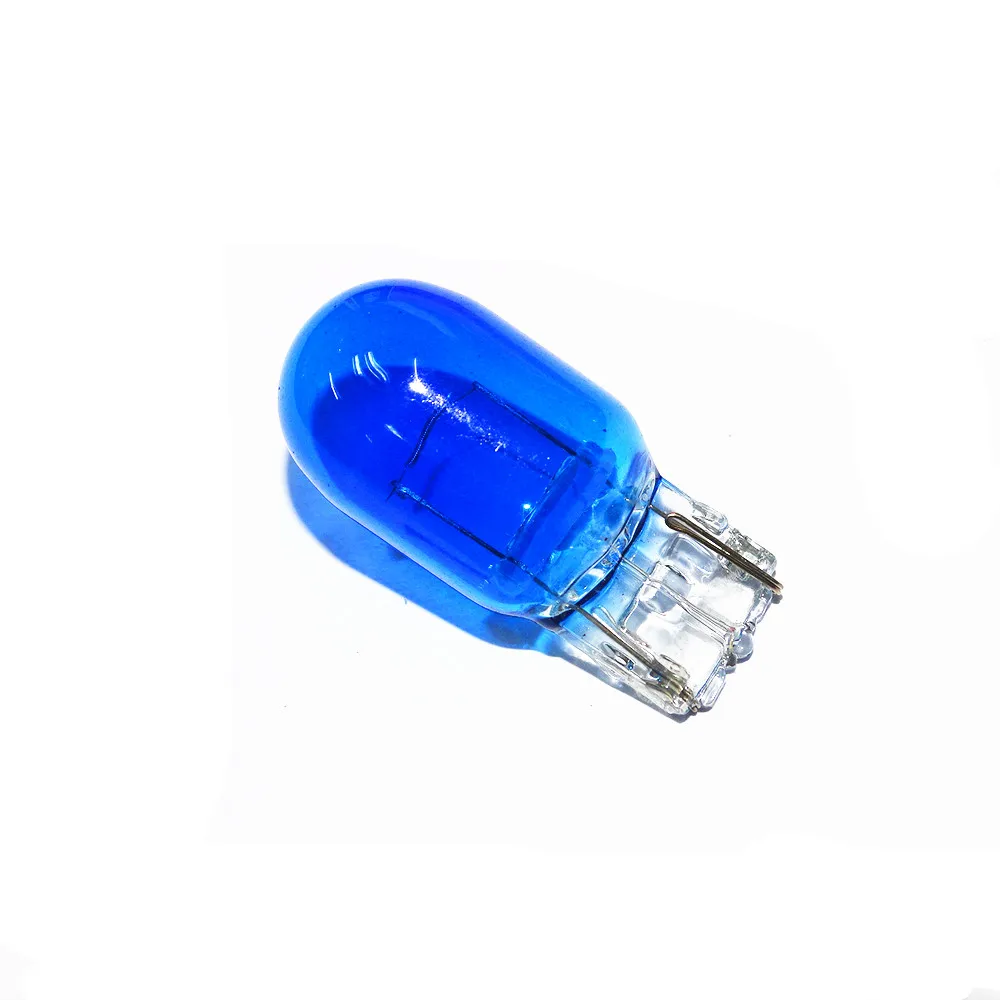 4 шт. 7440 W21W 582 T20 1881 12 в 21 Вт ксеноновые HID синие стеклянные клиновидные