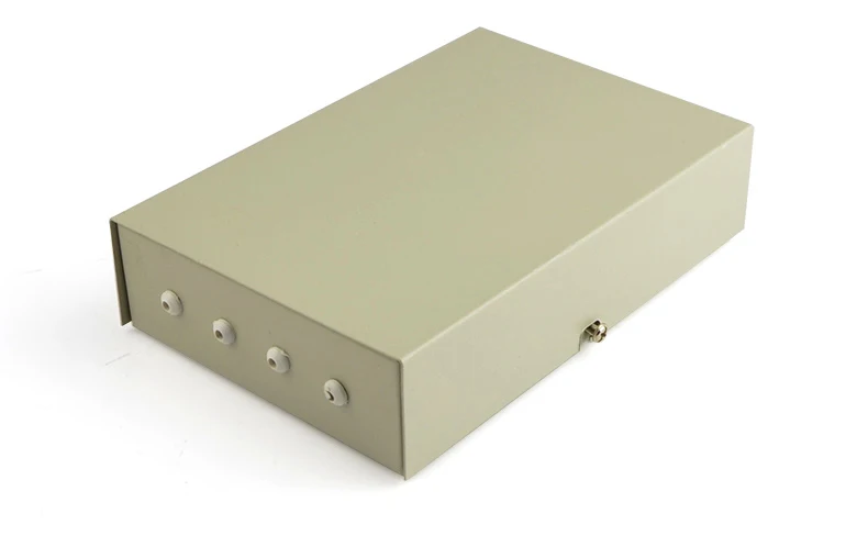10pcs FTTH Box with 4 Port for 4 Core Pigtail/Fiber Optic Distribution Box/FTTH box/FTTH distribution box