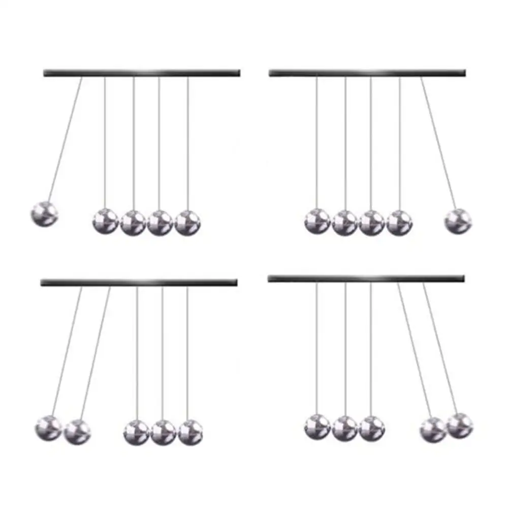 Колыбель Newton's Steel Balance Ball маятник для физики настольные игрушки игры украшение